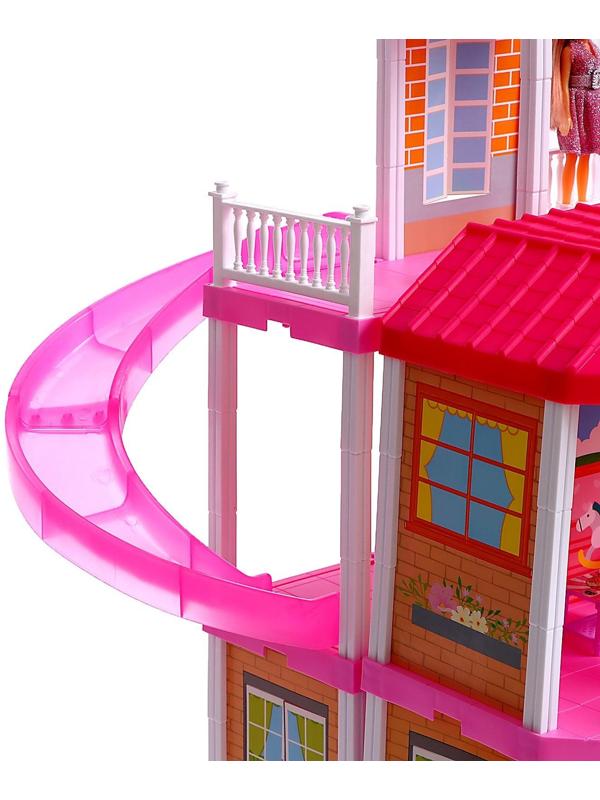 Дом для кукол «Особняк» с куклами, с аксессуарами