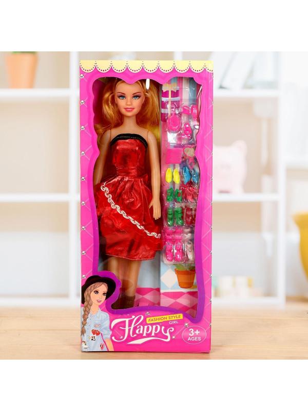 Кукла ростовая «Арина» в платье, высота 41 см, с аксессуарами, МИКС