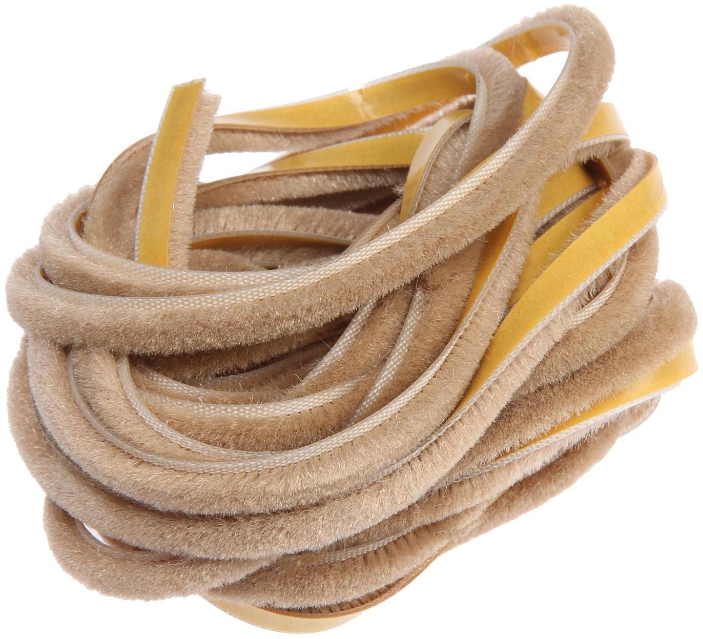 Шлегель для шкафа купе 7*6 мм бежвый (6 м) Ш5Р6