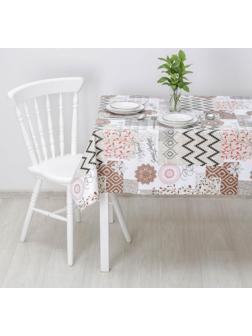 Клеёнка столовая на тканевой основе «Изобилие», ширина 137 см, рулон 20 метров