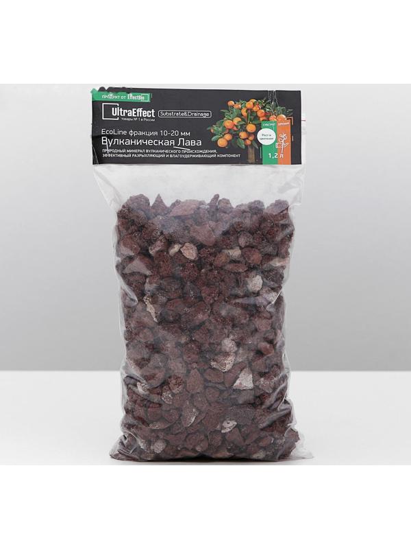Вулканическая лава UltraEffect EcoLine фракция 10-20 мм, 1,2 л