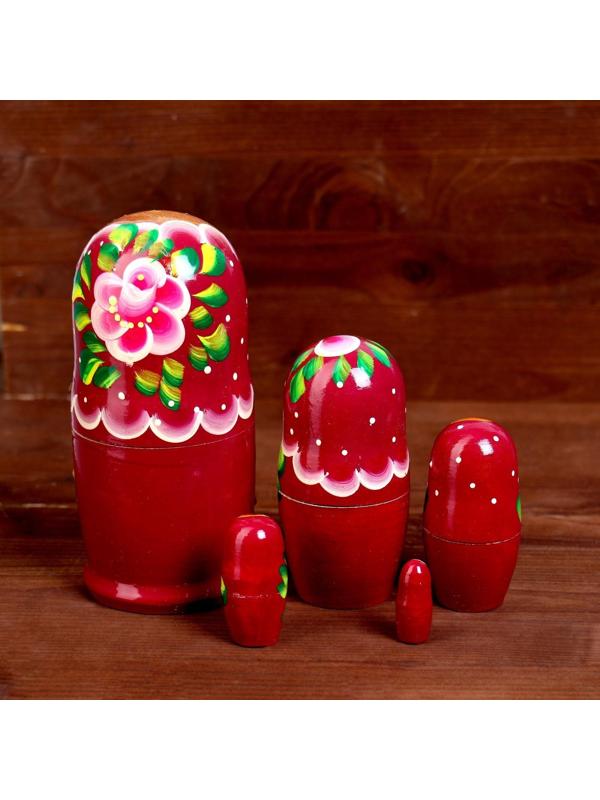 Матрёшка 5 в 1, расписная