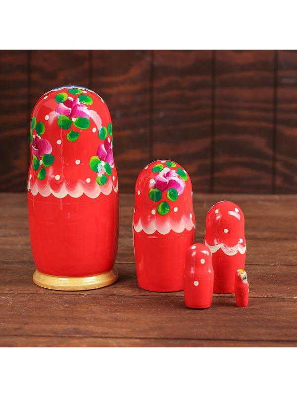 Матрёшка 5 в 1, расписная