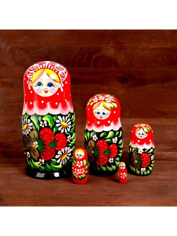 Матрёшка 5 в 1, расписная