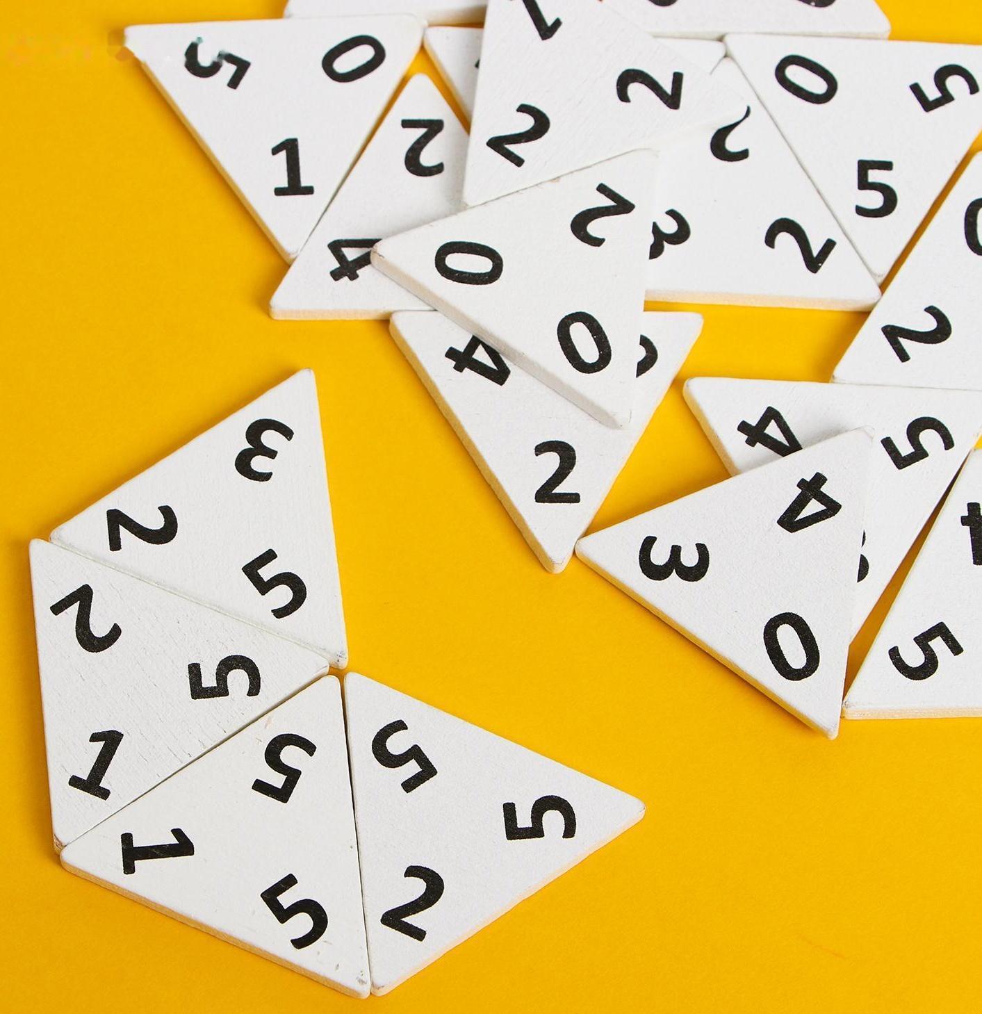 Игра настольная деревянная «Тройное домино»