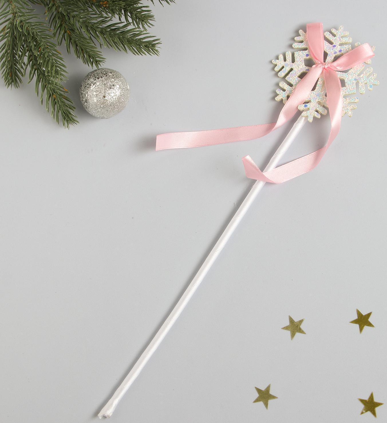 Карнавальный жезл «Снежинка»