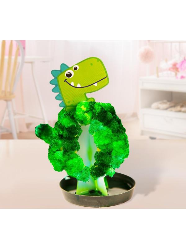 Набор для выращивания кристалла «Опыты. Чудесные кристаллы», динозавр