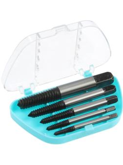 Набор экстракторов ТУНДРА, 5 шт., левая резьба