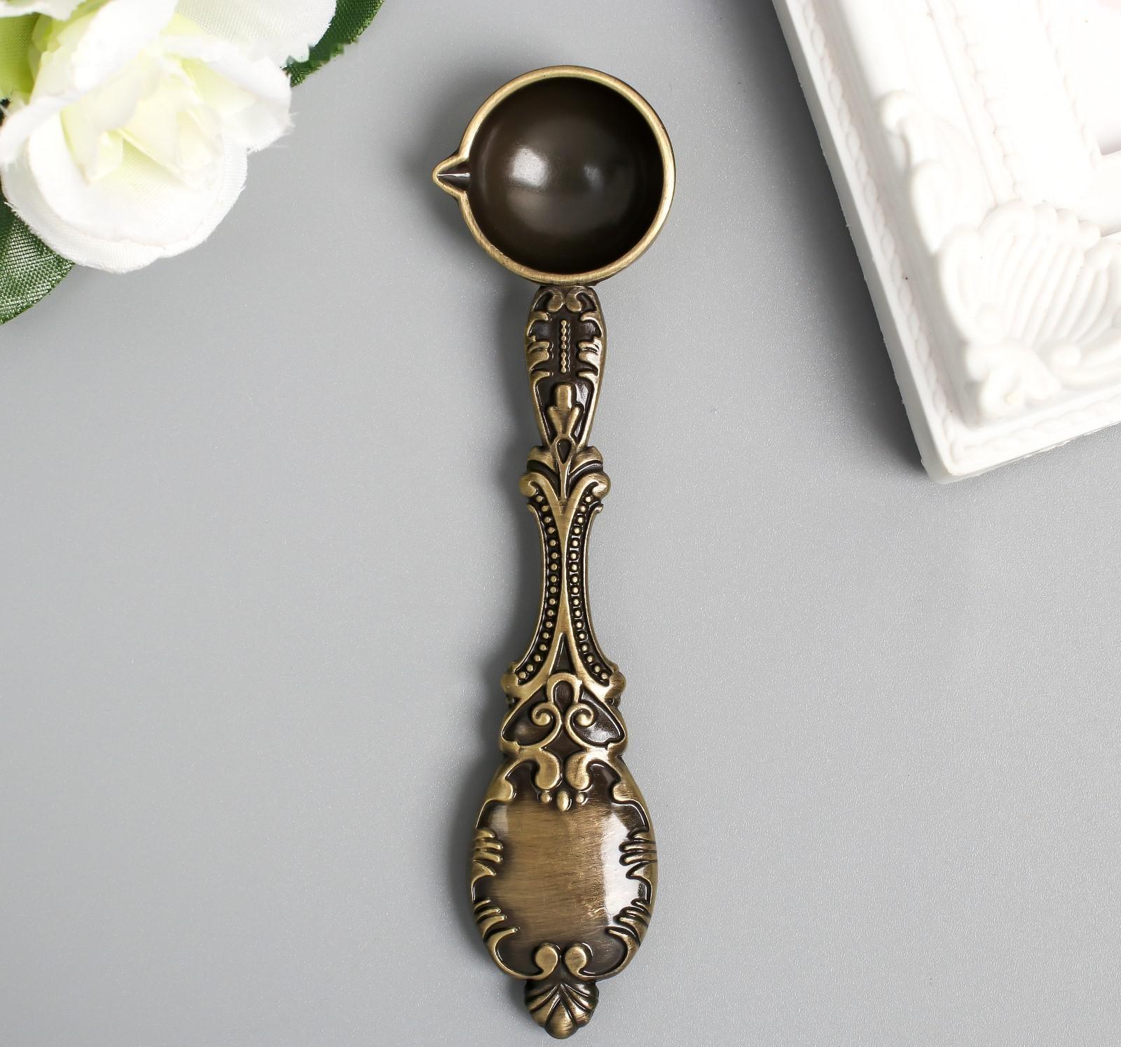 Ложка для плавления сургуча металл 