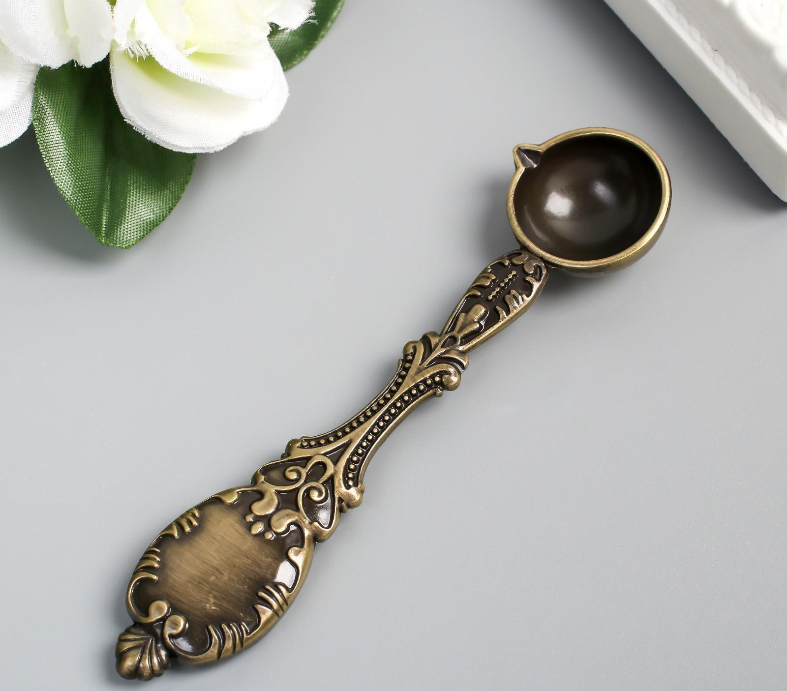 Ложка для плавления сургуча металл 