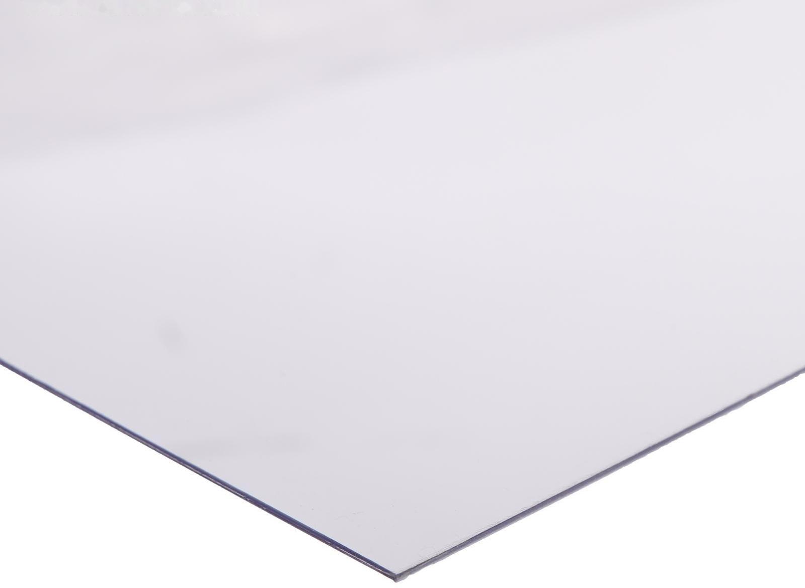 Поликарбонат монолитный, толщина 1 мм, 2,05 × 1,25 м, прозрачный, с УФ защитой