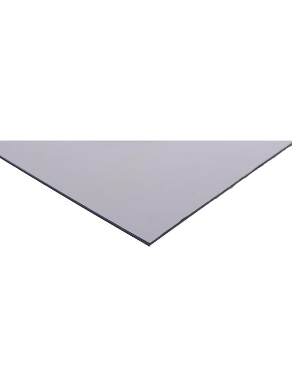 Лист ПЭТ-А, толщина 1 мм, 2,05 × 1,25 м, без УФ, прозрачный