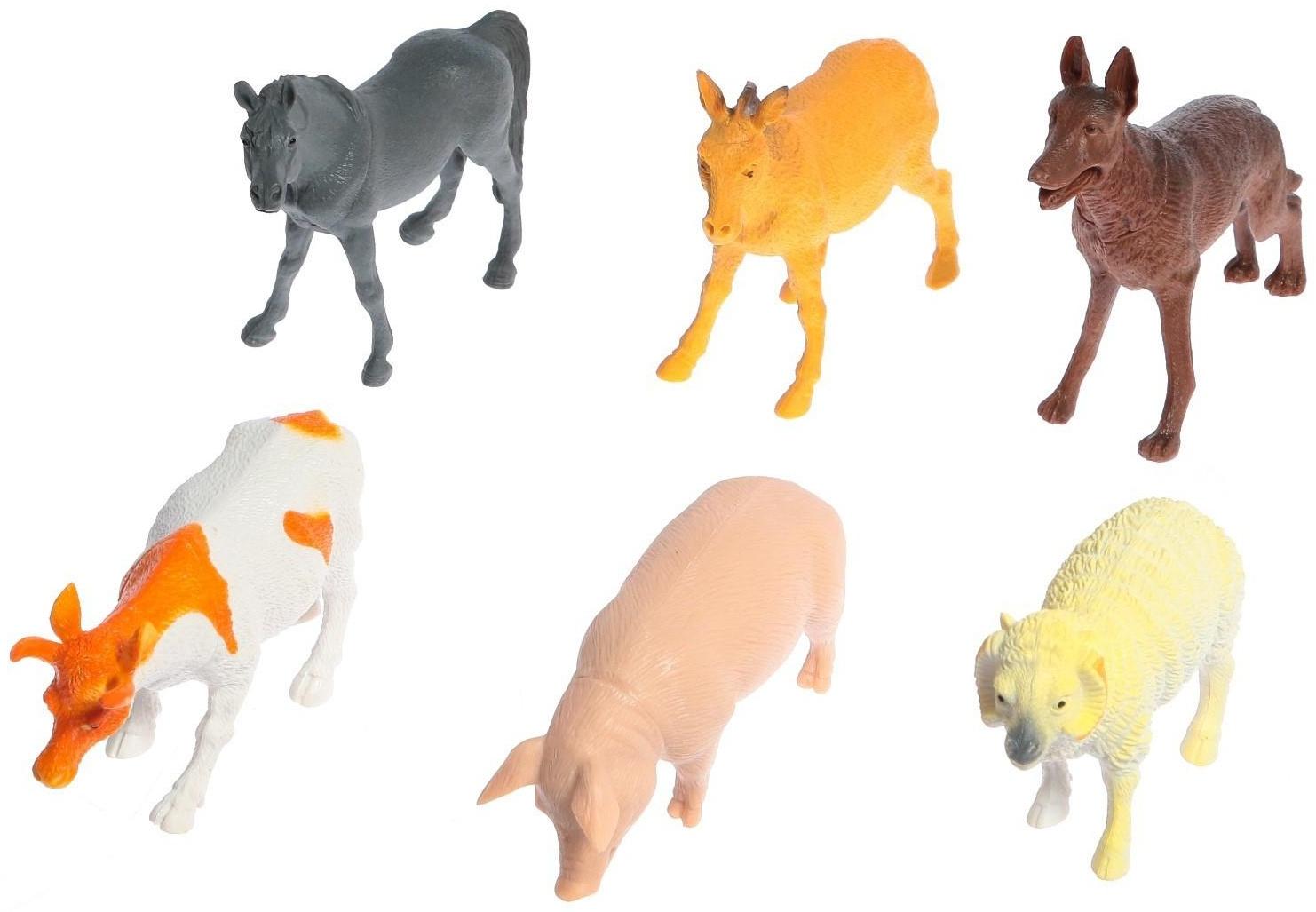 Набор животных «Фермерское хозяйство», 6 фигурок