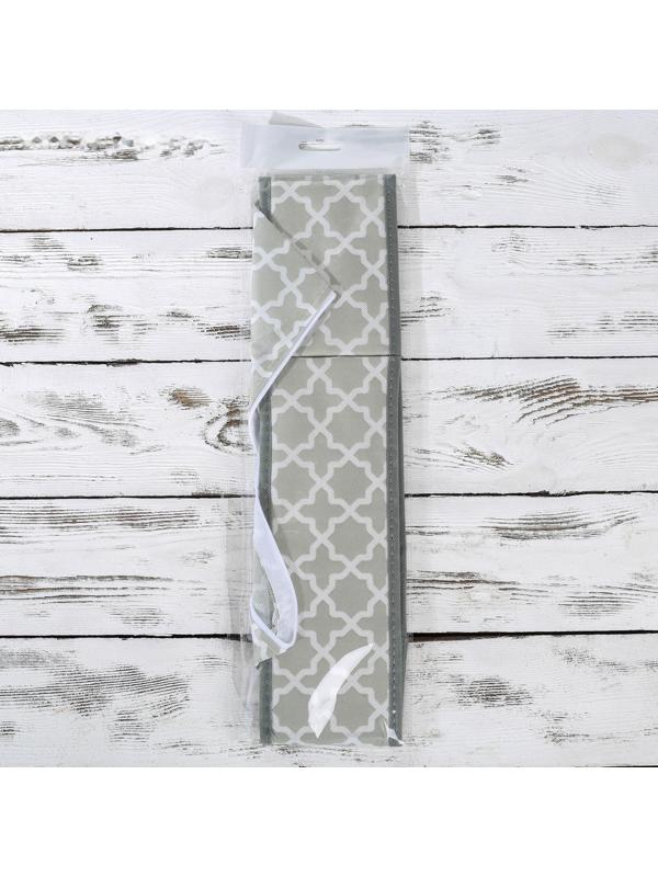 Органайзер для хранения белья «Гранж», 8 отделений, 28×15×13 см, цвет серый