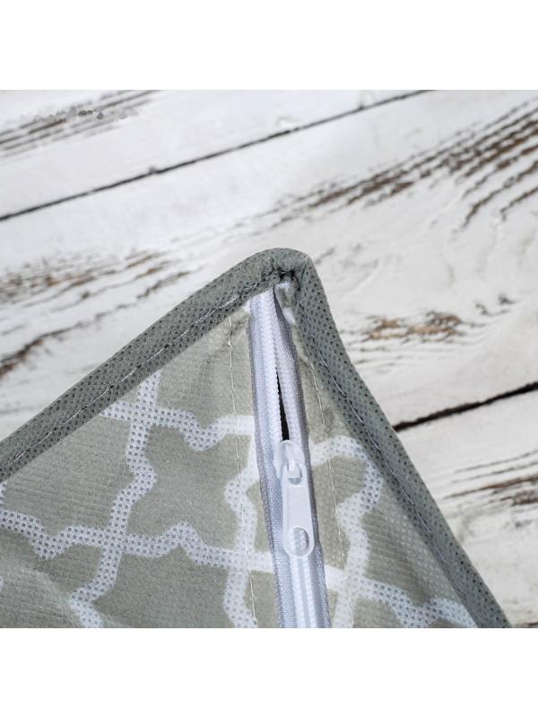 Органайзер для хранения белья «Гранж», 8 отделений, 28×15×13 см, цвет серый