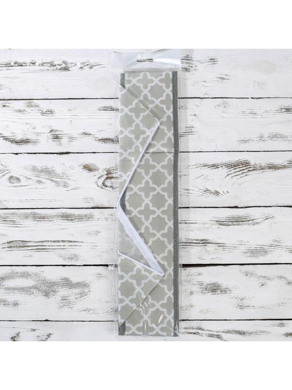 Органайзер для хранения белья «Гранж», 6 отделений, 33×15,5×10 см, цвет серый