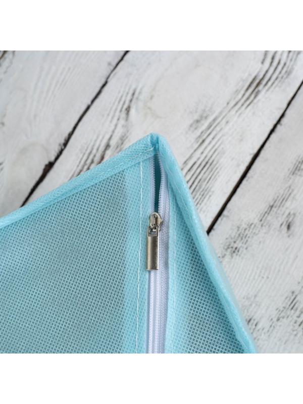 Набор органайзеров «Правило», 3 шт: 33×28×9, 33×16×9 см, 20 ячеек, 7 ячеек, 6 ячеек, цвет бирюзовый