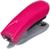 Cтеплер №10, на 10 листов, deVENTE Neon, пластиковый корпус, встроенный антистеплер, неон розовый