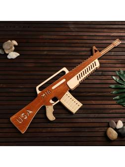 Сувенир деревянный автомат 