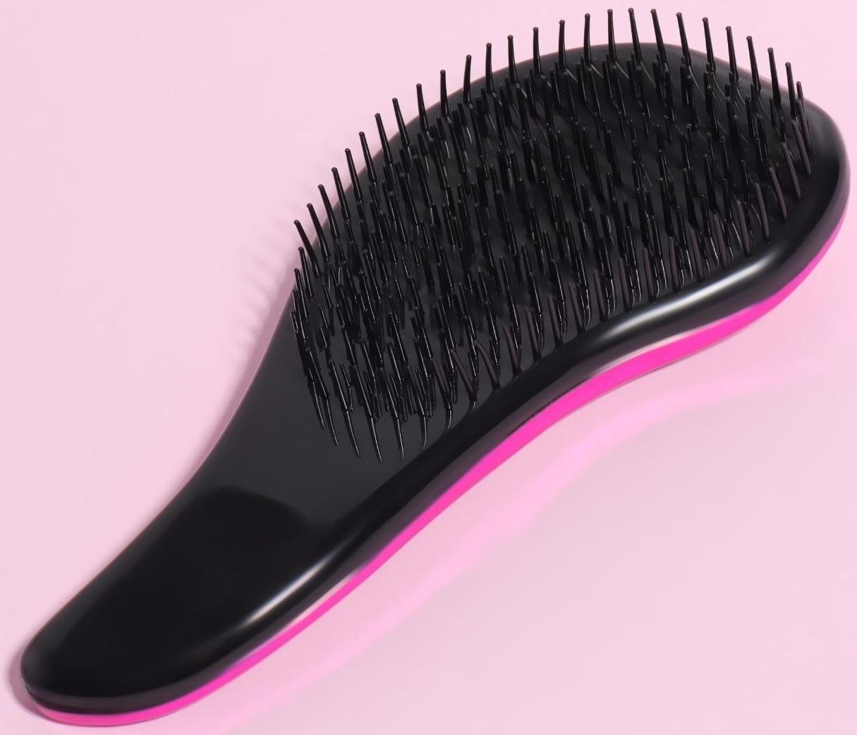 Расчёска массажная, 5,5 × 15 см, цвет МИКС