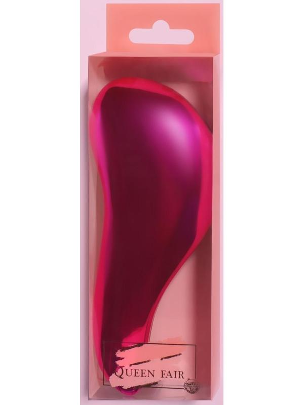 Расчёска массажная, 5,5 × 15 см, цвет МИКС