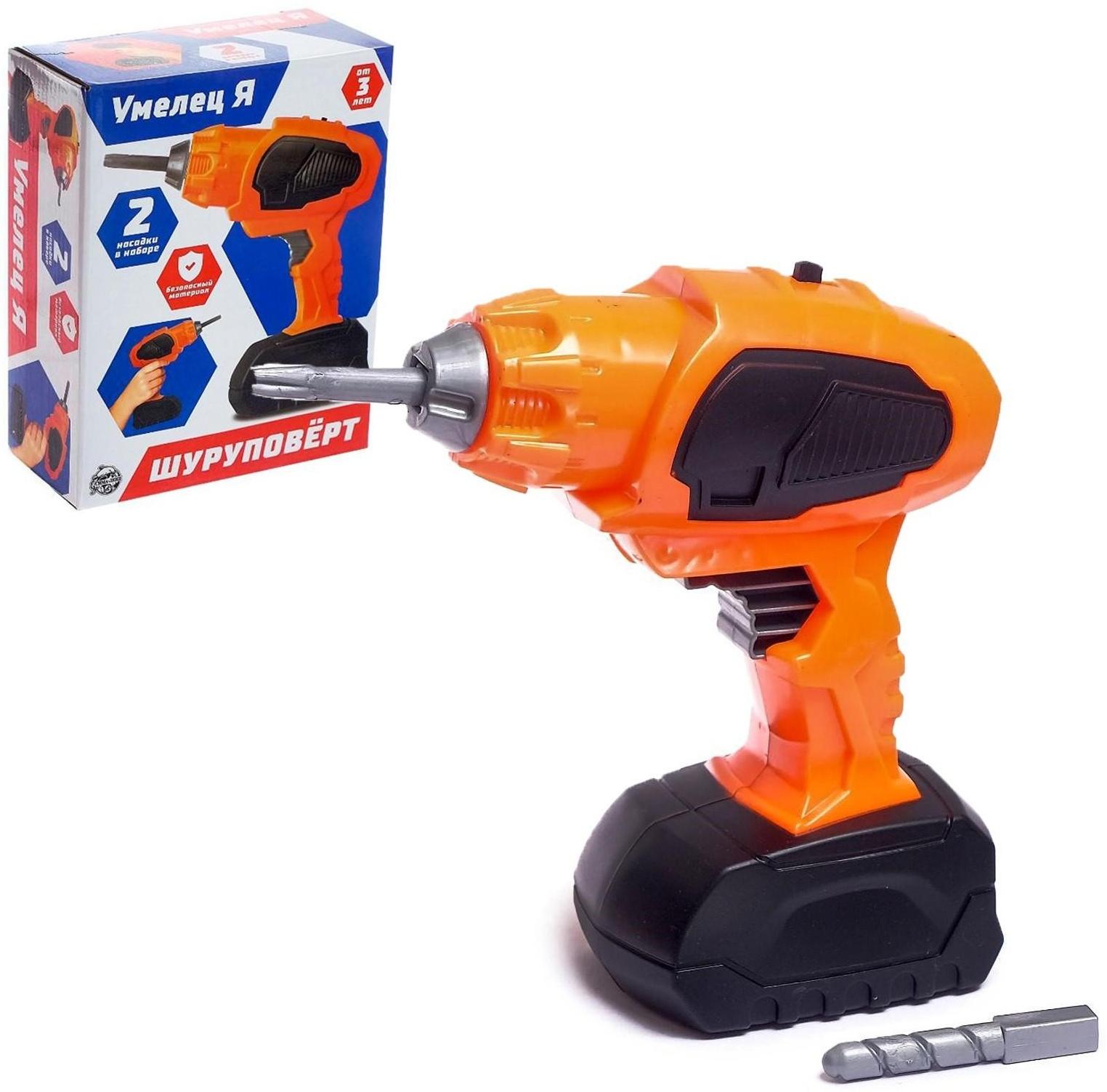 Шуруповёрт «Умелец Я», работает от батареек