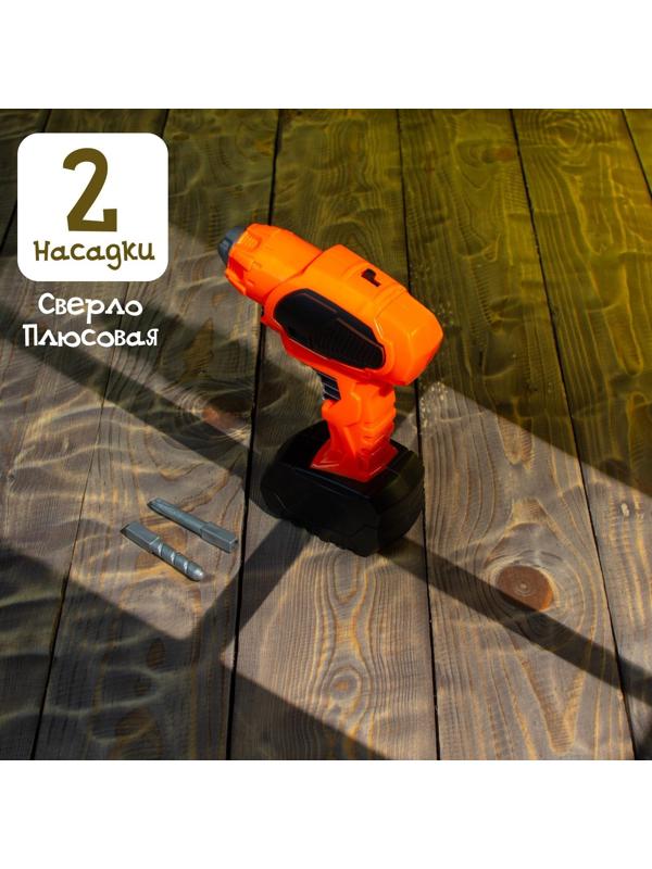 Шуруповёрт «Умелец Я», работает от батареек