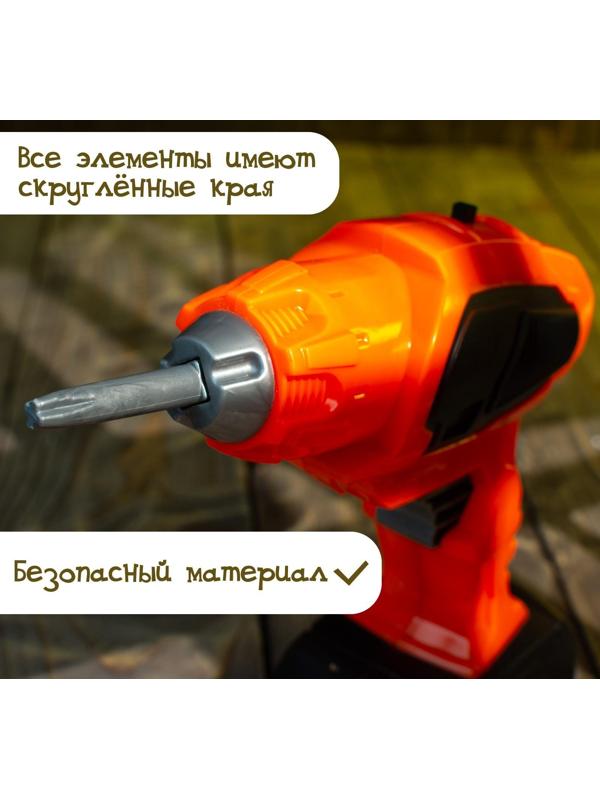 Шуруповёрт «Умелец Я», работает от батареек