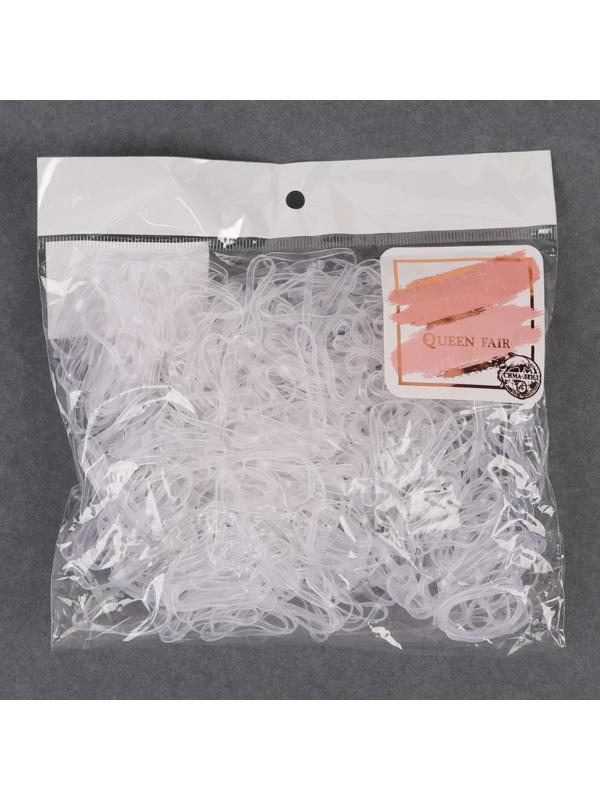 Набор парикмахерских резинок для создания прически, d = 2 см, 50 гр, цвет прозрачный