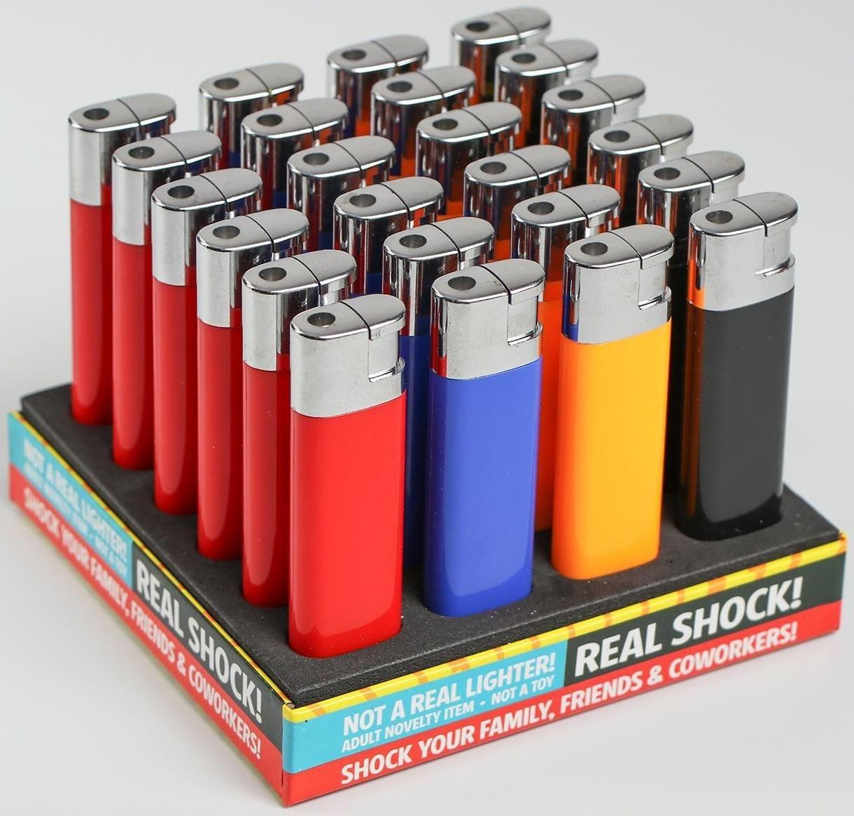 Прикол-шокер «Зажигалка», цвета МИКС