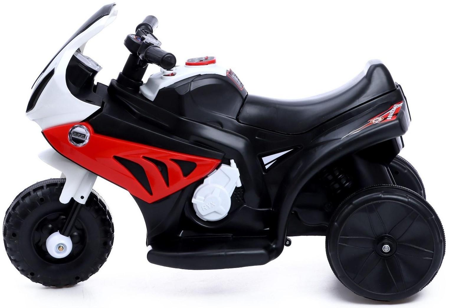 Детский электромобиль «Байк», цвет красный