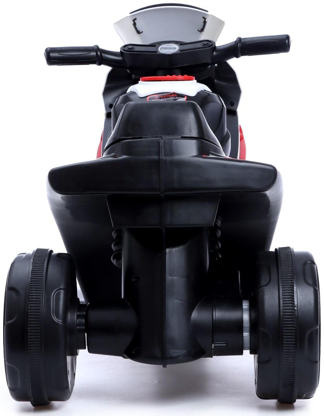 Детский электромобиль «Байк», цвет красный