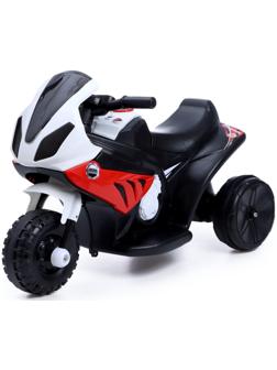Детский электромобиль «Байк», цвет красный