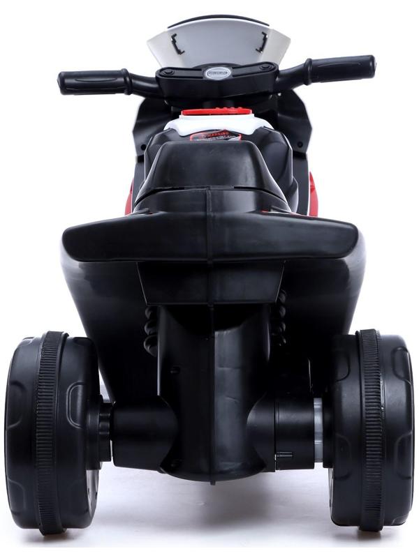 Детский электромобиль «Байк», цвет красный