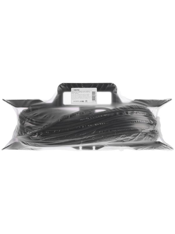 Удлинитель на каркасе 1 розетка, 30м, 10А, ПВС 3х0.75 мм2,c з/к, IP44,