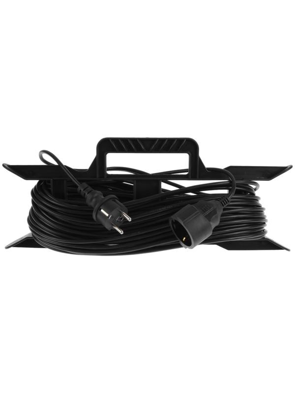 Удлинитель на каркасе 1 розетка, 30м, 10А, ПВС 3х0.75 мм2,c з/к, IP44,