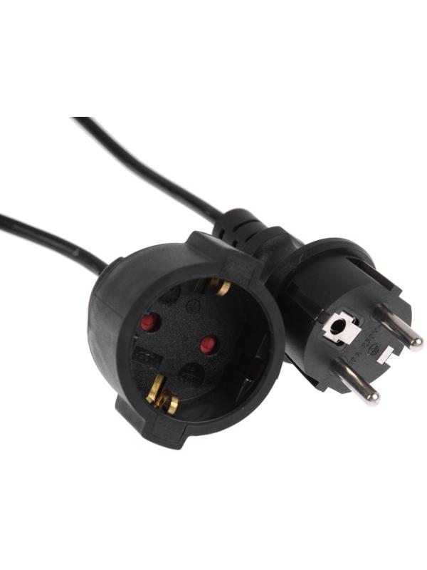 Удлинитель на каркасе 1 розетка, 30м, 10А, ПВС 3х0.75 мм2,c з/к, IP44,