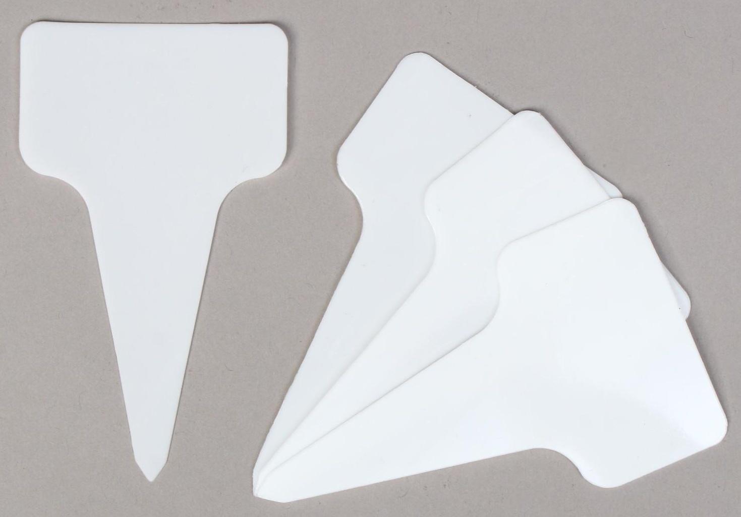 Ярлыки садовые для маркировки, 14 см, набор 25 шт., пластик, МИКС