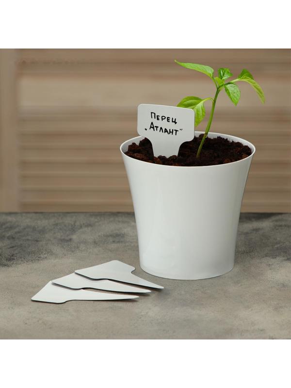 Ярлыки садовые для маркировки, 14 см, набор 25 шт., пластик, МИКС