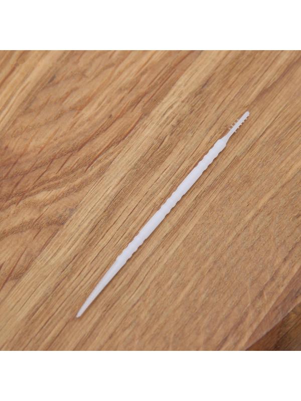 Зубочистки пластиковые, 290-300 шт, с щеточкой для удаления зубного налета