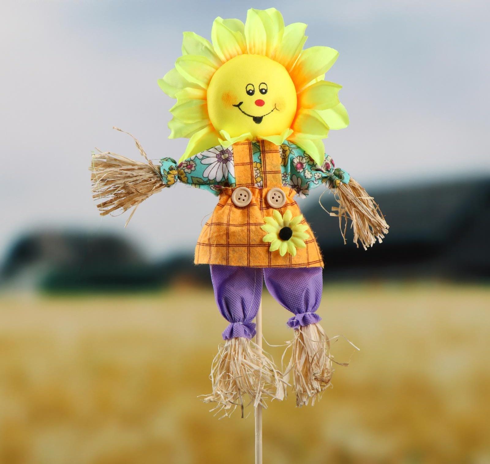 Огородное пугало «Солнце», h = 50 см, МИКС
