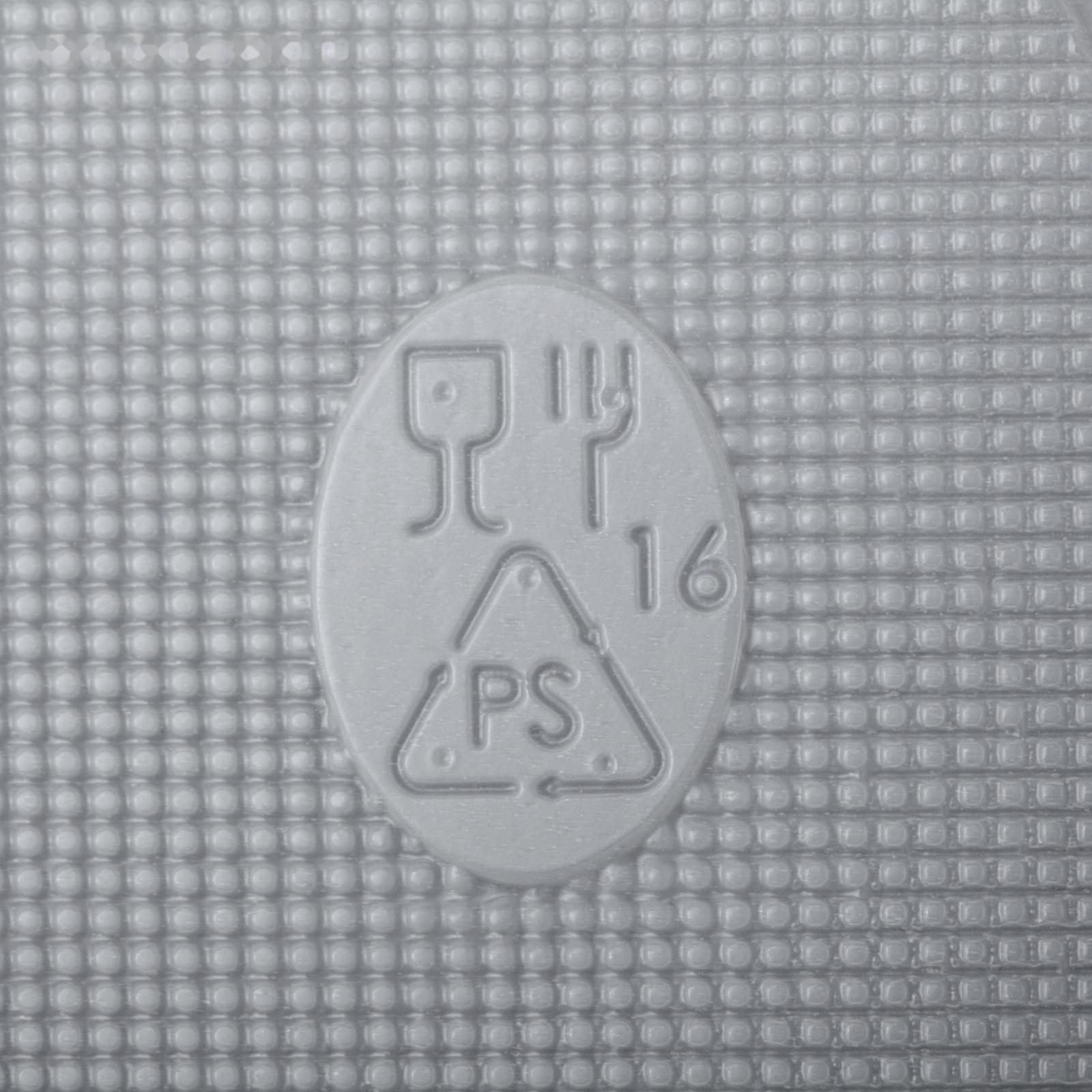 Набор одноразовых тарелок, d=17 см, 10 шт, цвет белый