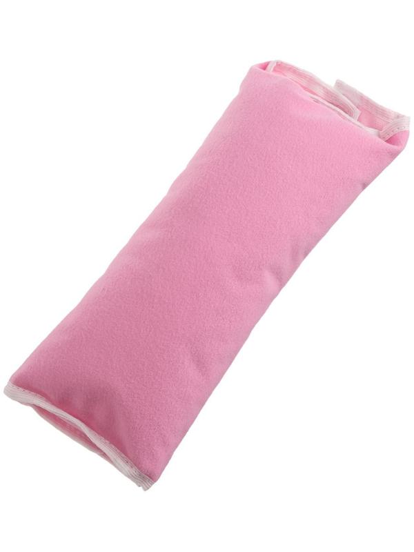 Подушка - накладка ARGO, детская, на ремень безопасности, розовая 29х11х9 см