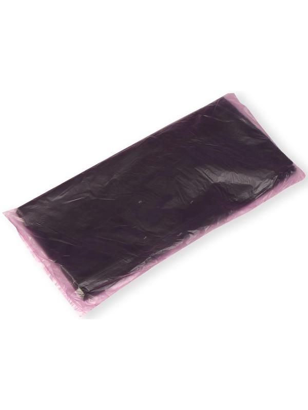 Пакет для рассады, 12 л, 16 × 25 см, толщина 120 мкм, с перфорацией, чёрный