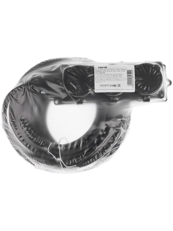 Удлинитель морозостойкий 3 розетки, 10 м, 16 А, КГ 3х1.5 мм2, с з/к, IP44