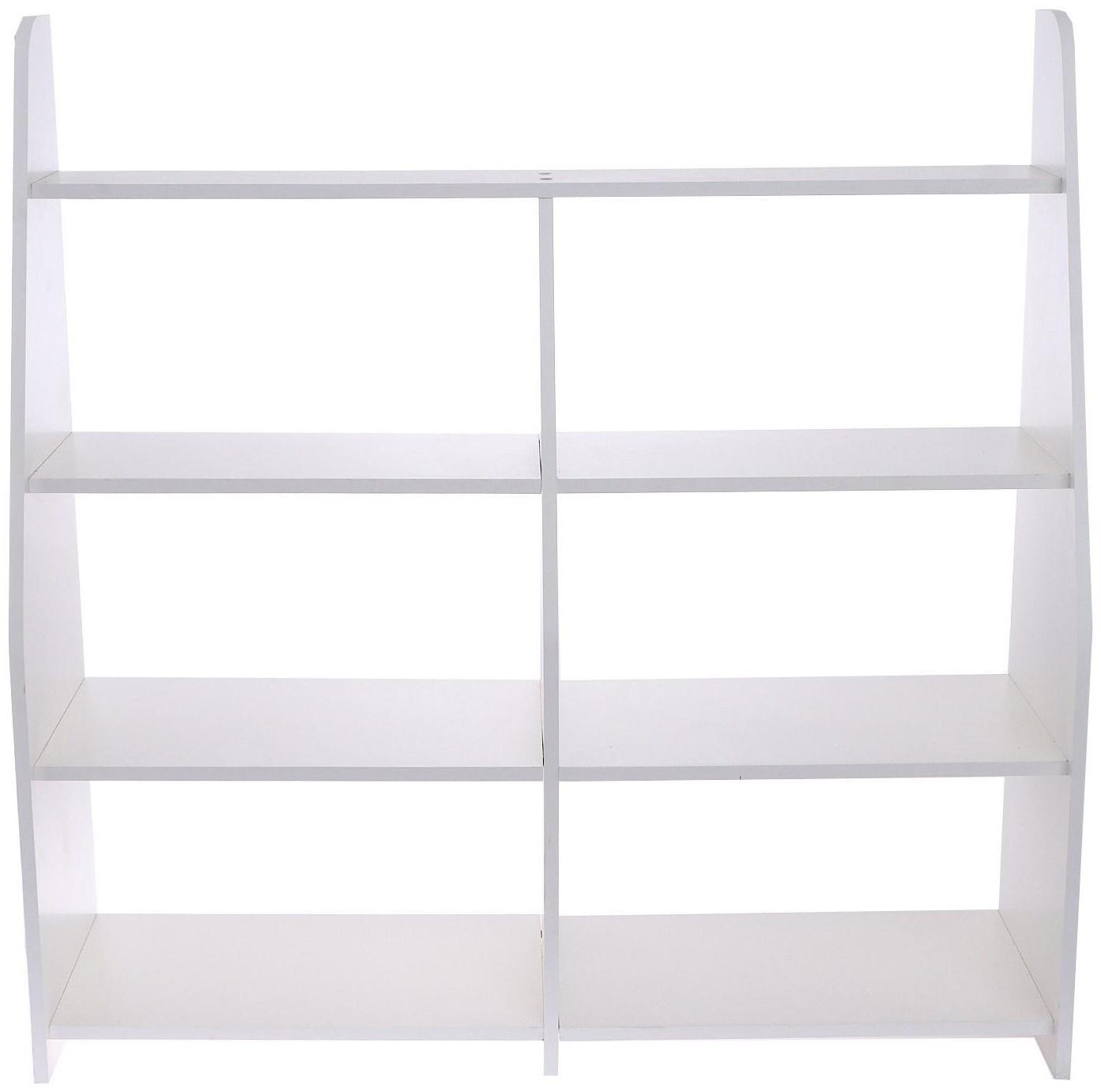 Стеллаж с сужением «Волшебный единорог», три полки