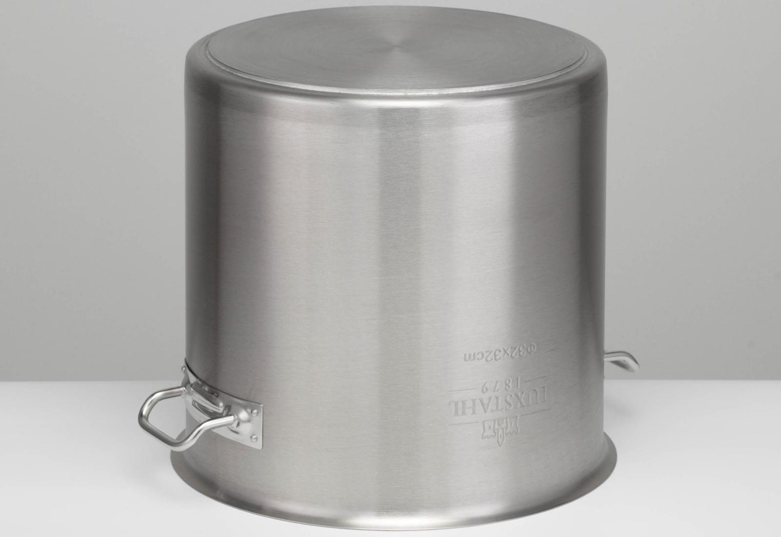 Котёл профессиональный, 25 л, d=32 см, h=32 см, металлическая крышка, тройное дно, индукция