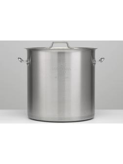 Котёл профессиональный, 25 л, d=32 см, h=32 см, металлическая крышка, тройное дно, индукция