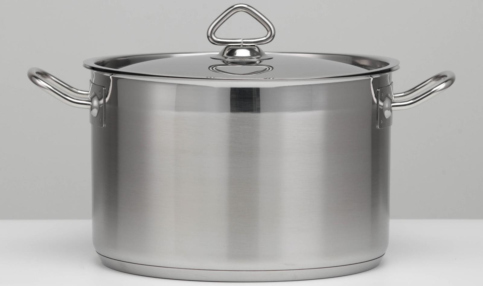 Кастрюля, 7 л, d=25,5 см, h=16 см, металлическая крышка, тройное дно, индукция