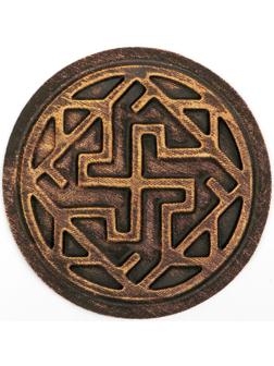 Нашивка с термопечатью на богатырей Валькирия, 12 см